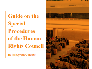 Guide On The Special Procedures Of The Human Rights Council In The Syrian Context